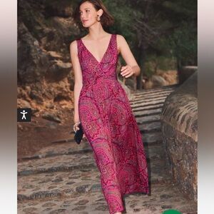 NWT Boden Sleeveless Maxi Jersey Dress